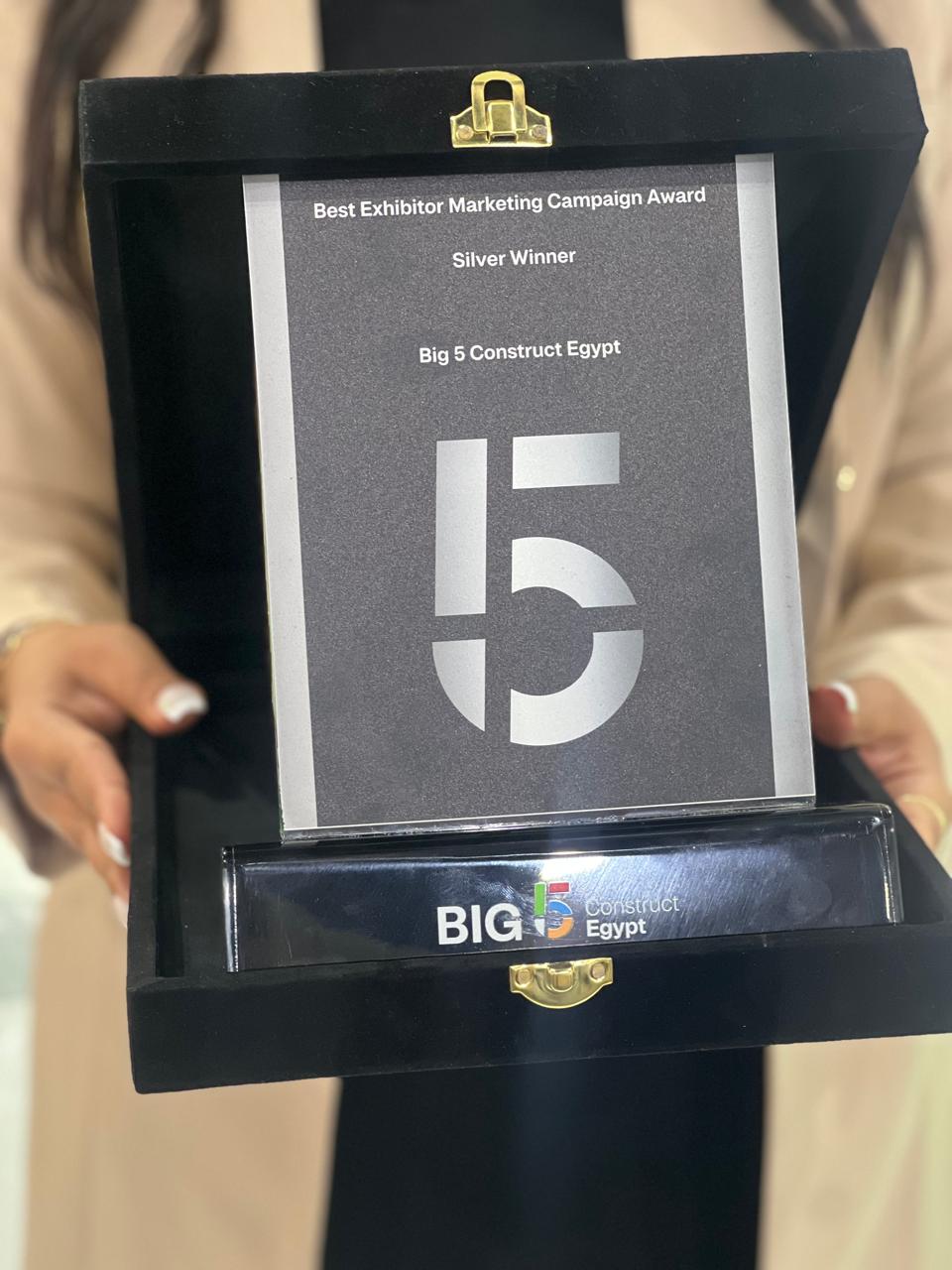 Big 5 Construct Egypt - Best Exhibitor Marketing Campaign (Silver)