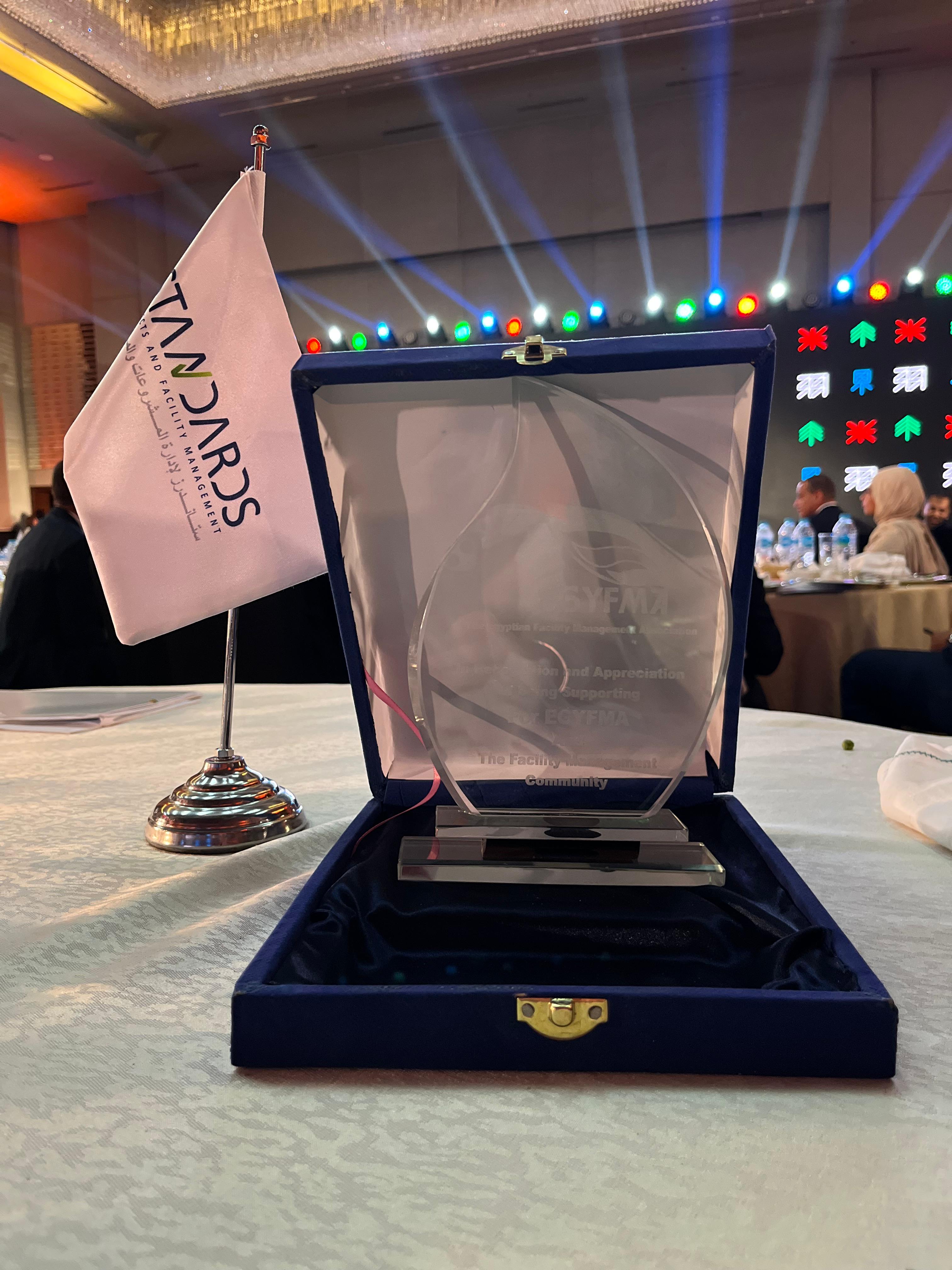 EgyFMA Recognition & Appreciation Award